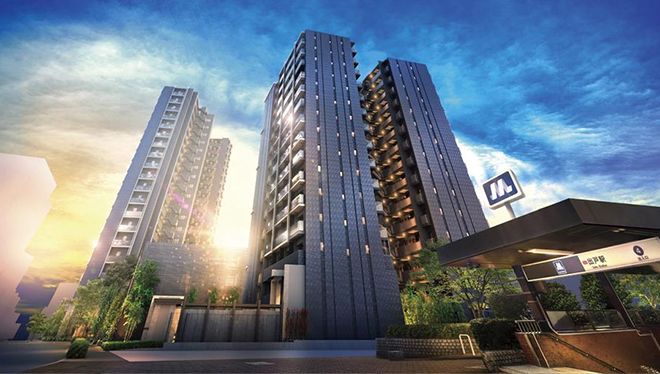 大阪市内最大級Osaka Metro谷町線駅1分ｘ総483戸駅前開発プロジェクト